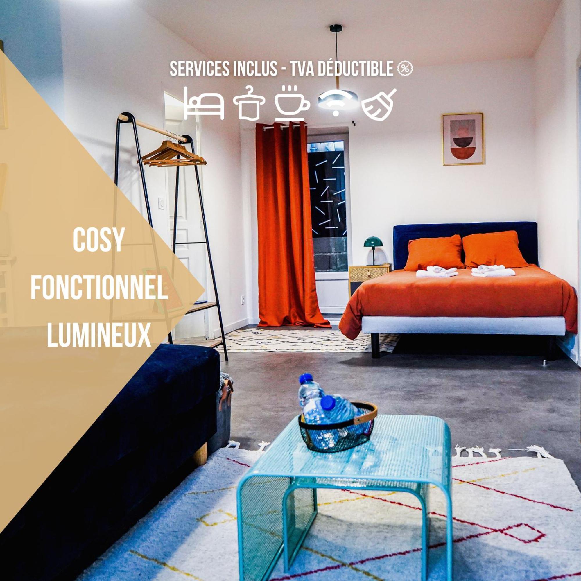 Le Petit Faubourg • Fibre • Proche Centre-Ville Шатору Екстер'єр фото